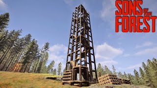 Beginning of The Tower  S2EP15  Sons of The Forest [upl. by Idona227]