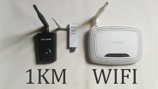 How to receive WiFi signals from 1 KM کلومیٹر سے وائی فائی سگنل کیسے حاصل کریں 1 [upl. by Braca]