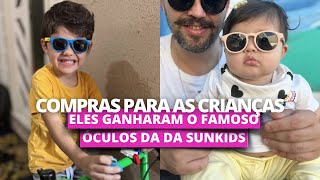 VICTOR GANHOU O FAMOSO ÓCULOS DA SUNKIDS  SERÁ QUE NÃO QUEBRA MESMO [upl. by Enalda]