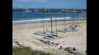 Roscoff finistere très belle location en bord de mer pour de superbes vacances en Bretagne [upl. by Edny292]