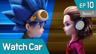 Power Battle Watch Car S1 EP10 Invincible Shield Million 02 English Ver [upl. by Annyahs903]