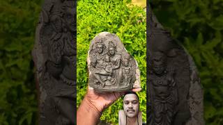 how to making Shiv Parvatimaking Durga Bholenathviralvideo murti shortsvideo youtubeshorts [upl. by Aneda774]