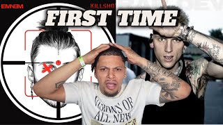 WHITE ON WHITE CRIME  MGK Rap Devil amp Eminem Kill Shot REACTION [upl. by Egap]