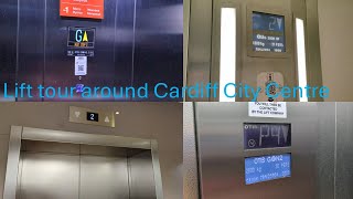 Lift Tour around Cardiff City Centre [upl. by Millburn]