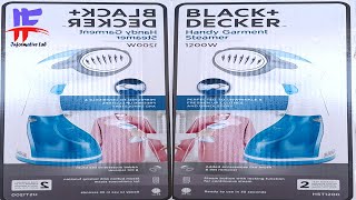 BLACKDACKER Handy Garment steamerHST1200 [upl. by Crockett795]