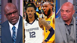 Inside the NBA reacts to Grizzlies vs Lakers Game 4 Highlights  2023 NBA Playoffs [upl. by Almita968]