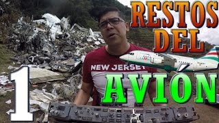 ¡VISITA A LOS RESTOS DEL AVIÓN DE LAMIA SUBTITULADO😢😭  Primera parte 33 [upl. by Salem]