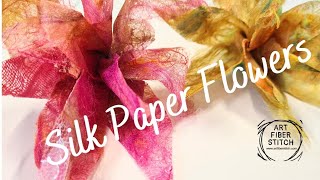 Experiment with Silk Fibers Learn the craft of silk paper making [upl. by Tavi127]