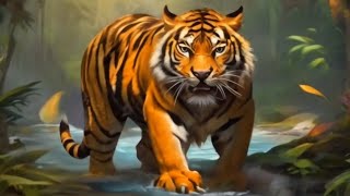 Tiger Song For Kids  Educational Song  Kids Song [upl. by Melone]