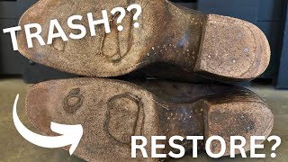 Cowboy Boots TOTAL RESTORATION [upl. by Riki140]