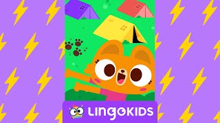 SUMMER CAMP GAMES for kids 🏕️ Lingokids Games  SHORTS [upl. by Gurolinick]