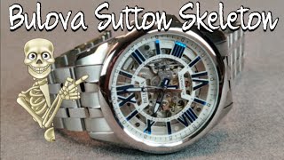 Bulova Sutton Skeleton  is it really worth 450 [upl. by Enitnelav]