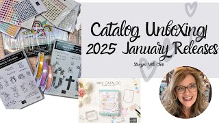 2025 January Stampin Up Releases UNBOXING Sneak Peek Fabulous [upl. by Onaivlis591]