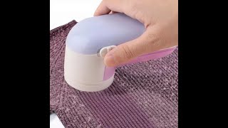 Portable Electric Clothes Fabric Shaver Hair Ball Trimmer Sweater Lint Fuzz Shaver Fluff Remove Lint [upl. by Pine]