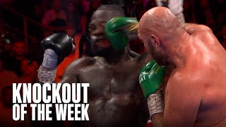 Every Angle of Tyson Fury Knocking Out Wilder in 3rd Final Bout of Trilogy  KNOCKOUT OF THE WEEK [upl. by Alon]