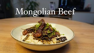 Making Mongolian Beef with ingredients I found in the freezer [upl. by Tolkan990]