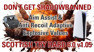 ScottishTryHard 60  Aim Assist  Anti recoil Settings  Dont get shadowbanned  Tips amp Tricks [upl. by Ecirehc]