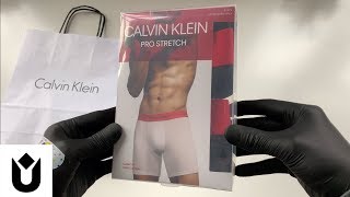 Calvin Klein Pro Stretch Boxer Brief Unboxing ASMR [upl. by Offen299]