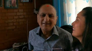 Dashain Tika 2081 with Legendary Kiran Kharel home vlog fun [upl. by Ward746]