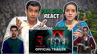 Pakistani Reaction on Stree 2 Official Trailer  Shraddha Kapoor  Rajkumar Rao  Reaction Squad Pk [upl. by Babbie]