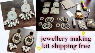 Handmade Jewellery Making Kit  Shipping Free  beginners jewellery making kit 8849466943 [upl. by Balling]