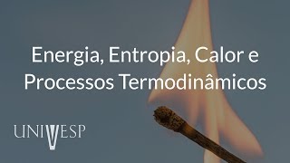 Termodinâmica e Mecânica Estatística – Aula 02 – Energia entropia calor e processos termodinâmicos [upl. by Beverie546]