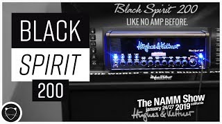 Hughes amp Kettner Black Spirit 200  Playthrough  NAMM 2019 [upl. by Sonitnatsnok]