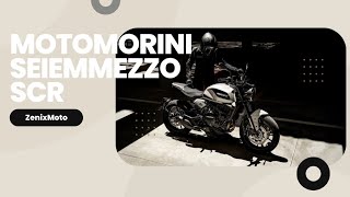 MOTO MORINI SEIEMMEZZO SCR 2024 A RAPID REVIEW MotoMorini CB500 Honda Seiemmezzo [upl. by Zurciram]