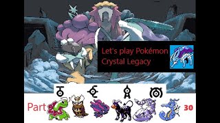 Pokémon Crystal Lets Play Pokémon Crystal Legacy Part 30 Will I become the Champion [upl. by Elleirda]