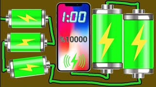 IPhone Overcharging Battery 10000  1 Minute Timer Bomb ⚡ [upl. by Kara]