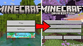 Turn Your MCPE into Minecraft Java Edition 2023 Update [upl. by Squier]