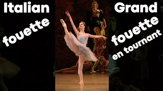 BALLET in 30 sec  Italian FOUETTE  DON QUIXOTE  Maria Khoreva Grand fouetté en tournant shorts [upl. by Anaujat]