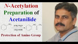 Protection of Amino Group Preparation of Acetanilide [upl. by Ellehc]