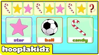 Preschool Activity  Learn About Patterns  HooplaKidz [upl. by Minnaminnie]