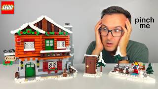 LEGO Alpine Lodge is unbelievable Review [upl. by Gujral]