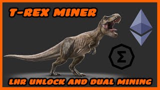 TRex Miner 242 LHR Unlock and Dual Mining Profitability  RTX 3070 Ti [upl. by Nueormahc]