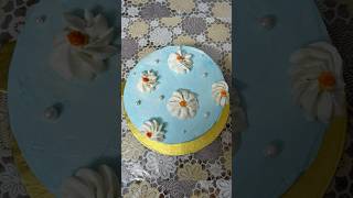 A very simple cake decoration idea  Cake decoration vol  15 shortsfeed [upl. by Enelrihs]