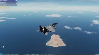 DCS  Steel in F15E patrolling the skies over Persian Gulf [upl. by Chrisoula229]