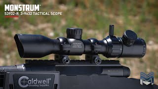 39x32 Tactical Rifle Scope Field of View [upl. by Vickie]