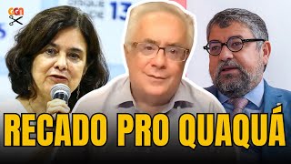 GOLPE CONTRA A MINISTRA DA SAÚDE E O INCRÍVEL QUAQUÁ [upl. by Kinch]