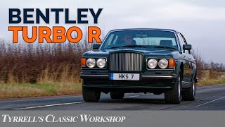 Bentley Turbo R a Perfect British Blend of Prestige Power and Luxury  Tyrrells Classic Workshop [upl. by Nnaylime800]