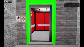 Dover Elevator at the Hampton inn Hotel Roblox Gaming [upl. by Stark]