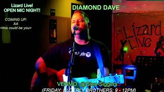 DIAMOND DAVE LeapnLizard Live Entertainment OPEN MIC NIGHT HOSTED BY GLENTERTAINMENT [upl. by Rogerg446]