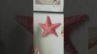 Diy Star fish Decor diy starfish stardrop decor homedecor walldecor craft viral shorts [upl. by Nadeau375]