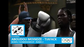 DjamiliDini Aboudou  Nelvie Tiafack  BOXEN Schwergewicht  Runde 2  OLYMPIA 2024 [upl. by Saixela]