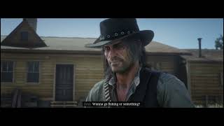 RDR2 John takes Jack fishing All mods used in video are in description [upl. by Rother]