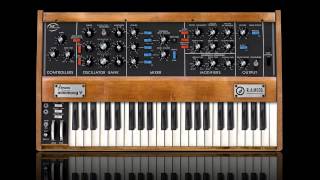 Arturia  Minimoog V DEMO [upl. by Htiekram]