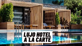 Lujo Hotel Ala Carte All Inclusive Guvercinlik Turkey [upl. by Eirhtug293]