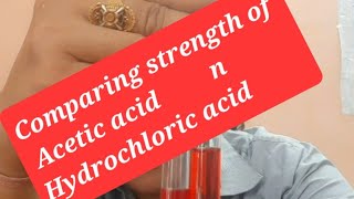 which acid is stronger chemistrylovers scienceexperiment phacidicnature [upl. by Glenden]