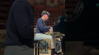 Rachmaninoff 2nd Piano Concerto rehearsal with Tokyo Philarmonic [upl. by Ahsimac]